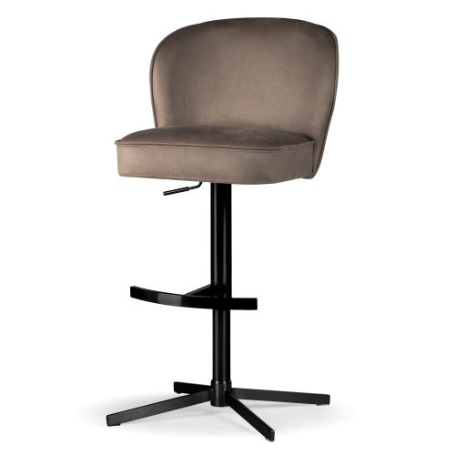 AINE SUPREME CROSS Forgó Bárszék Taupe Kárpitozással