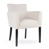 AZURRO Kárpitozott Étkezőszék Krémfehér Szövettel