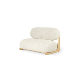 BAOBAB 140 Kárpitozott Pad Wenge Lábakkal