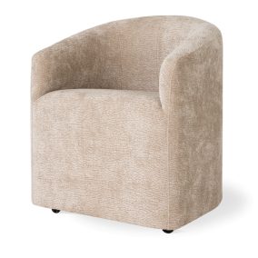 CANDY Forgó Kárpitozott Fotel Bézs