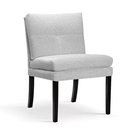 Casablanca Kárpitozott Szék Szürke Wenge Lábakkal