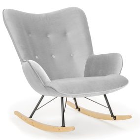 Cherub Hintaszék Bársony Szürke