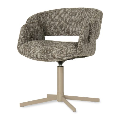 FROYD Forgó Kárpitozott Szék Szürke Taupe