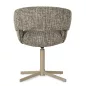 FROYD Forgó Kárpitozott Szék Szürke Taupe