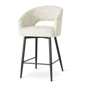 INES M 60 cm Kárpitozott Bárszék Arany Lábakkal