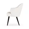 Lea Supreme Kárpitozott Fotel Fehér Bouclé Karfával