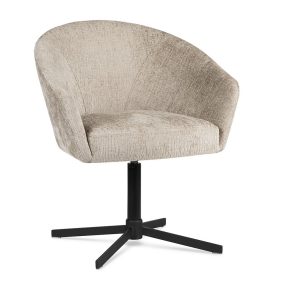 Lotos Forgó Fotel Szövet Bézs