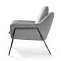 Mali Modern Fotel HR Hab Szürke Fémvázas