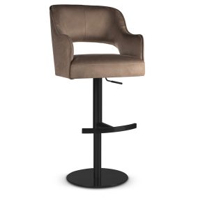 Mercy Supreme Pump Forgó Bárszék Kárpitozott Barna