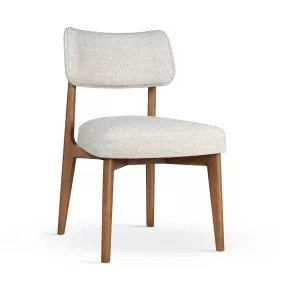 Minotti Kárpitozott Szék Bézs Tölgy Lábakkal