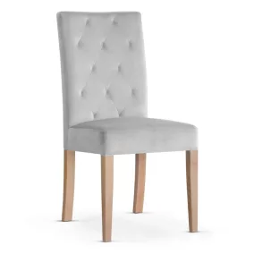 Orlando Chesterfield Kárpitozott Szék Szürke