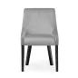 Pawel Kárpitozott Étkezőszék Szürke Bársony