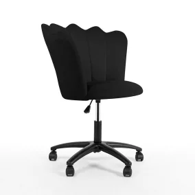 Princessa Kagylós Forgószék Fekete