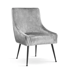 SIZAR 2 Kárpitozott Fotel Acél Szürke Magastámlás