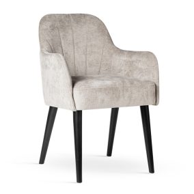 Tulip Supreme Kárpitozott Karfás Szék Bézs