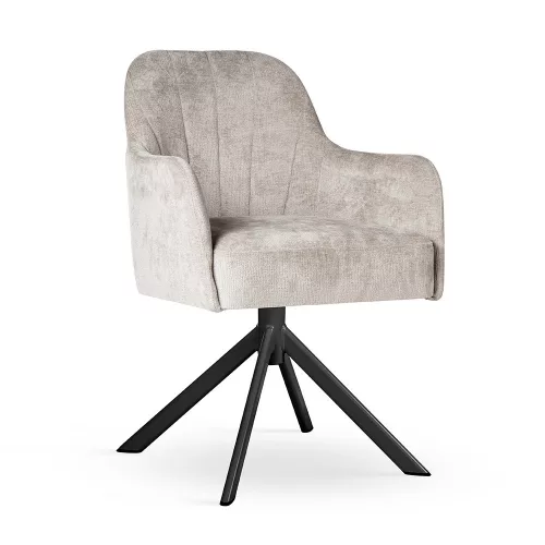 Tulip Supreme Forgó Fotel Kárpitozott Bézs