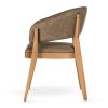 Woody Kárpitozott Szék Dió Fa Barna