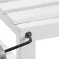 SONGMICS Bambusz Állítható Polcrendszer 3 Szintes Fehér
