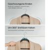 SONGMICS Bársony Vállfa Szett 30 db Csúszásmentes Fekete Ruhaakasztó