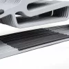 SONGMICS Premium Műanyag Vállfa Szett U-alakú Nyílással Szürke-Sötétszürke 20 db