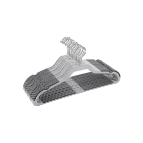   SONGMICS Prémium Vállfa Szett Csúszásgátló Szürke 20 db