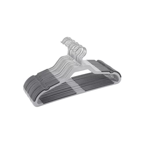 SONGMICS Prémium Vállfa Szett Csúszásgátló Szürke 20 db