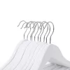 SONGMICS Gyermek Juharfa Vállfa Szett Fehér 35 cm 20 db-os