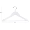 SONGMICS Gyermek Juharfa Vállfa Szett Fehér 35 cm 20 db-os