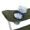 SONGMICS Összecsukható Kemping Szék Szett Katonai Zöld Oxford Anyagból