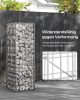 SONGMICS Gabion Kerti Kosár Horganyzott Acél 100 x 30 x 30 cm Ezüst