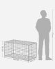 SONGMICS GGB155 Gabion Kőkosár Horganyzott Acélból 100 x 50 x 50 cm Ezüst