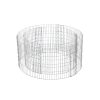 SONGMICS Kerti Kör Alakú Gabion Virágtartó Horganyzott Acélból 90 x 40 cm