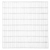 SONGMICS Kerti Henger Gabion Kőkosár Horganyzott Acél Virágágyás 90 x 80 cm