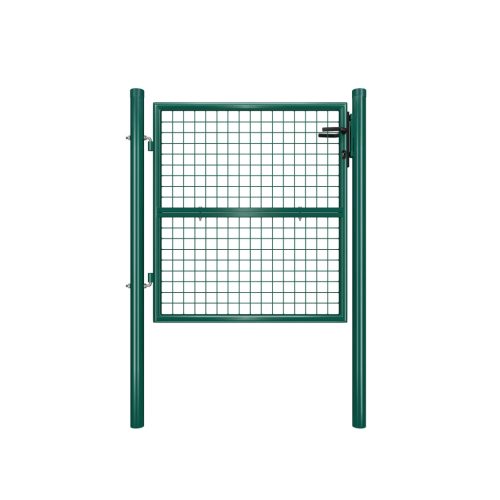 SONGMICS Galvanizált Acél Kerti Kapu Zárható Zöld