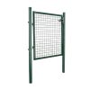 SONGMICS Horganyzott Acél Kerti Kapu Zöld Zárható 87 x 100 cm