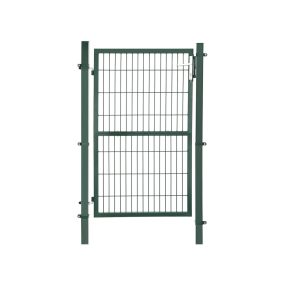   SONGMICS Prémium Kerti Kapu Horganyzott Acélból Zöld Zárható