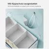 SONGMICS GKR034W01 Gyerekszobai Játéktároló Polc MDF Fehér Űrmotívumos 7 Tárolódobozzal