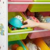 SONGMICS Űrhajós Gyerekpolc 16 Kivehető Tárolódobozzal