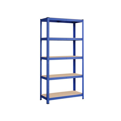 SONGMICS Nagy Teherbírású Acél Polcrendszer Kék 875 kg