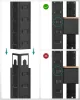 SONGMICS GLR044B11 Ipari Stílusú Állvány Rozsdabarna és Fekete 520 kg Teherbírás