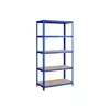 SONGMICS 5-Szintes Nagy Teherbírású Acél Tárolóállvány Kék