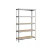 SONGMICS Nagy Teherbírású Acél Polcrendszer Ezüst 875 kg