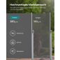 SONGMICS Premium Oldalsó Napellenző 160x350 cm Szürke Alumínium