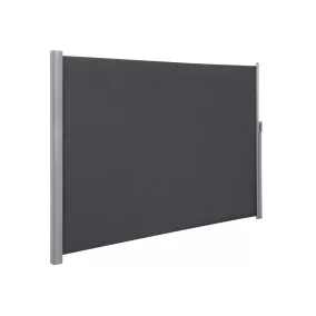   SONGMICS Prémium Oldalsó Napellenző Teraszhoz 200 x 400 cm Füstszürke