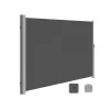 SONGMICS 200 x 350 cm Oldalsó Napellenző Teraszhoz Füstszürke GSA205G02