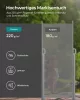 SONGMICS 200 x 350 cm Oldalsó Napellenző Teraszhoz Füstszürke GSA205G02