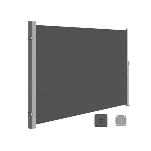 SONGMICS GSA589G01 Oldalsó Napellenző Antracit Színben