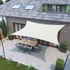 SONGMICS Vízálló Napvitorla 2x3m Fehér UV-védelemmel