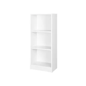 VASAGLE Állítható Polcos Könyvespolc Fehér