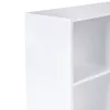 VASAGLE Modern Könyvespolc 5 Rekesszel Fehér